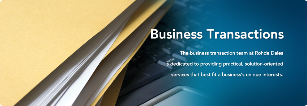 Business Transactions